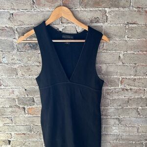 House of Harlow 1960 Black Ribbed Dress